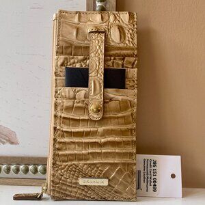 Brahmin Honeycomb Melbourne Credit Card Wallet